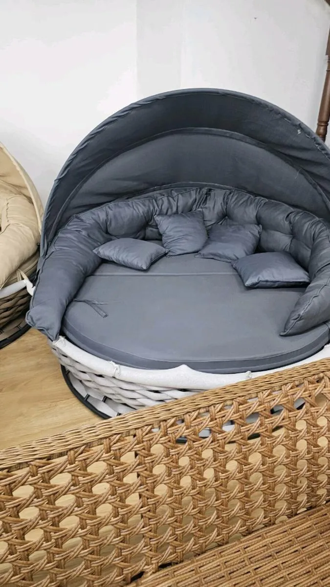 Day bed garden furniture lounge bed brand new - Image 2