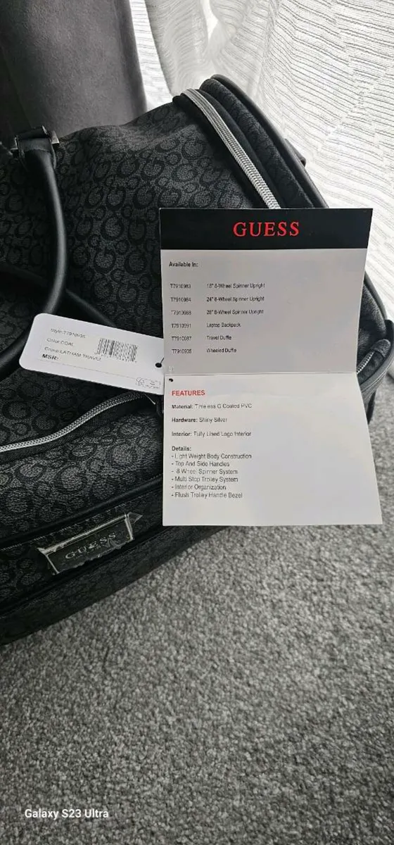 Guess cabin-size trolley travel bag - Image 3