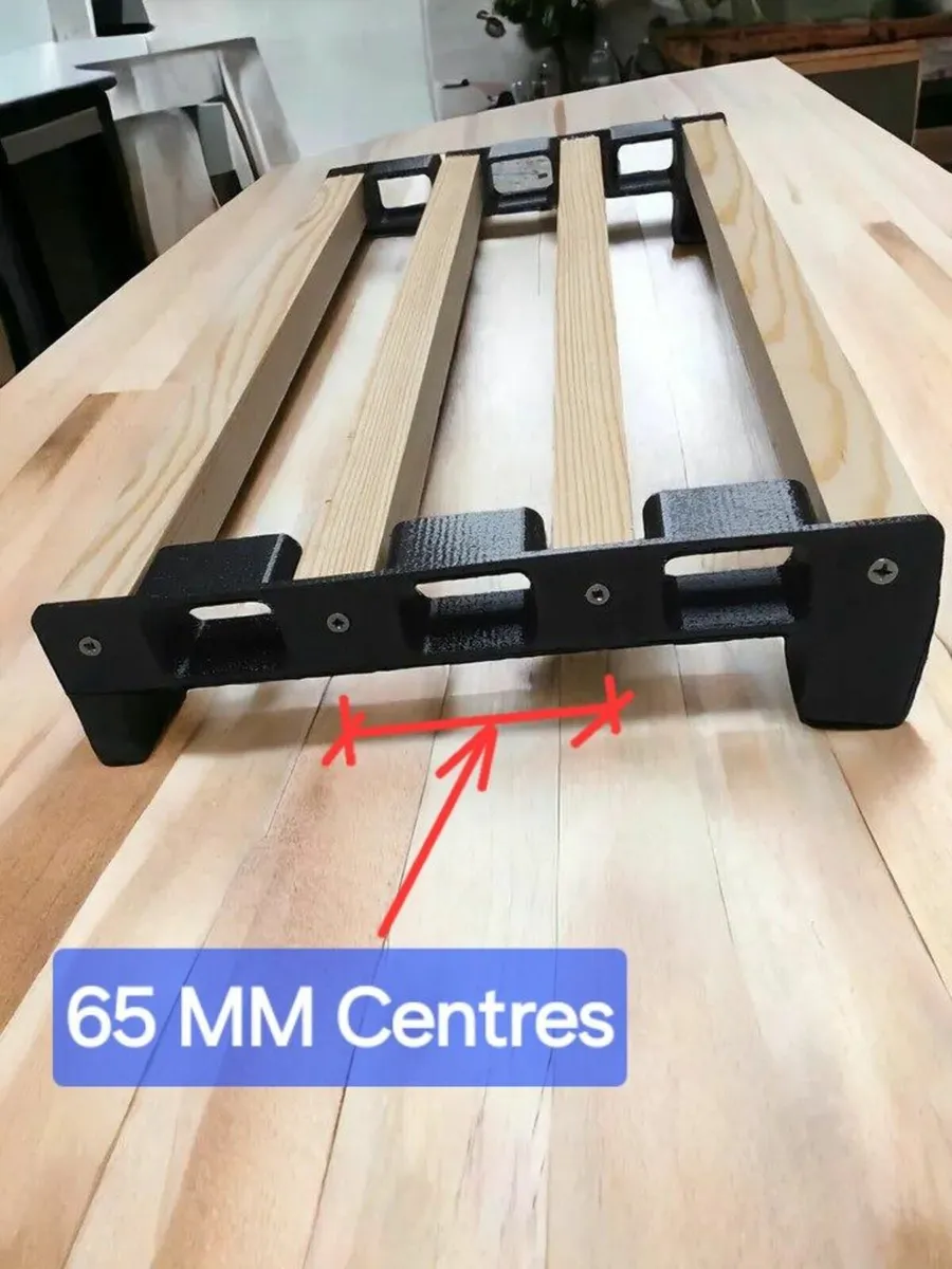 Guitar Pedal Board Ends 3d Printed - Image 1