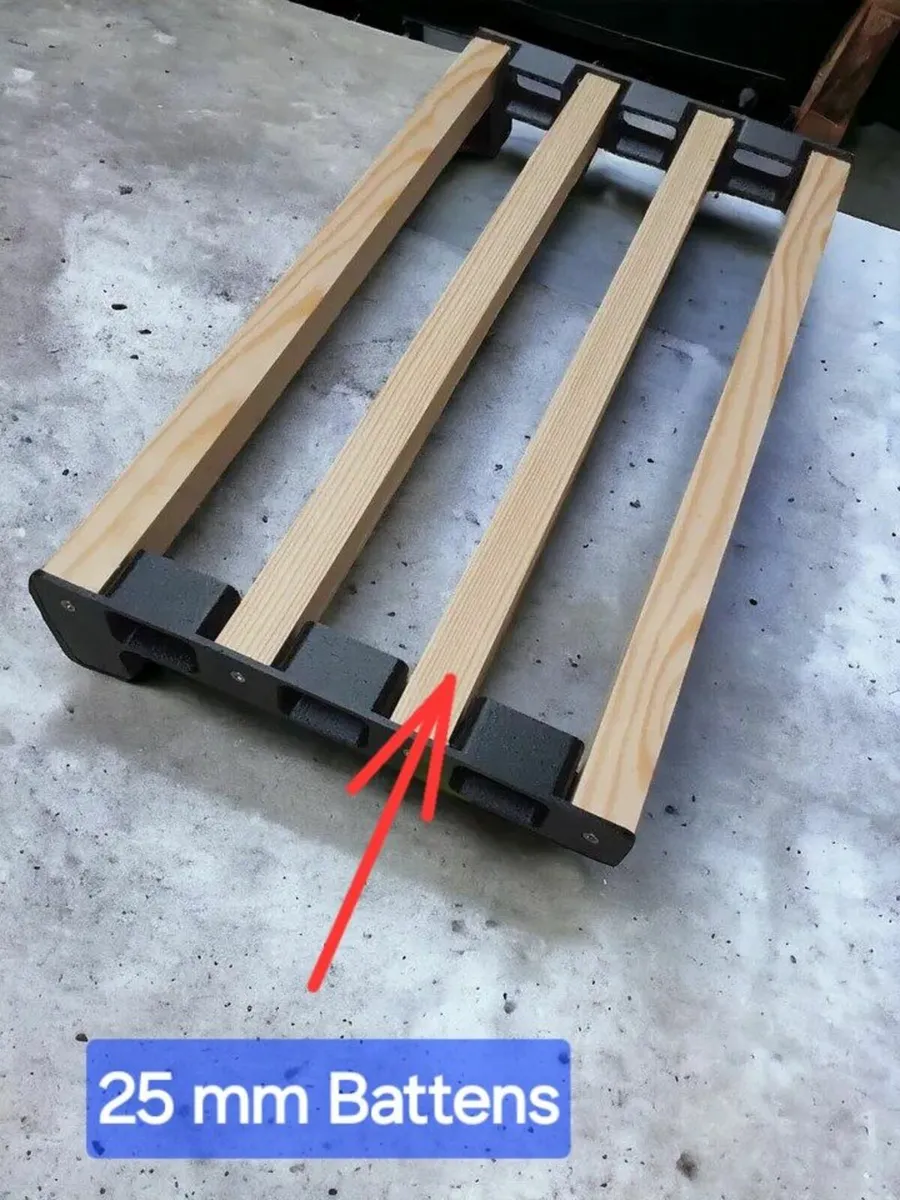 Guitar Pedal Board Ends 3d Printed - Image 3