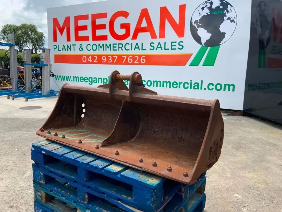 50" RHINOX GRADING BUCKET.......45mm PINS....1217t - Image 2