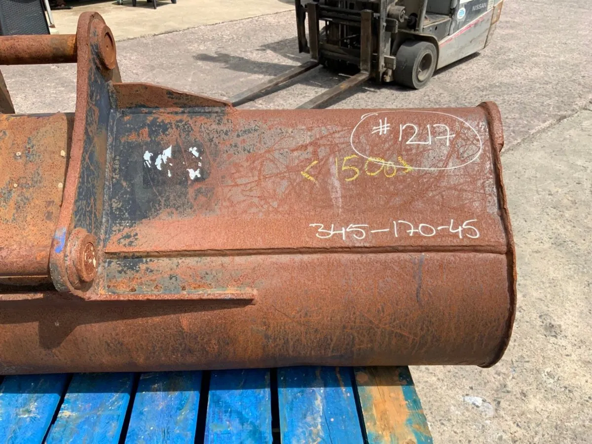 50" RHINOX GRADING BUCKET.......45mm PINS....1217t - Image 4