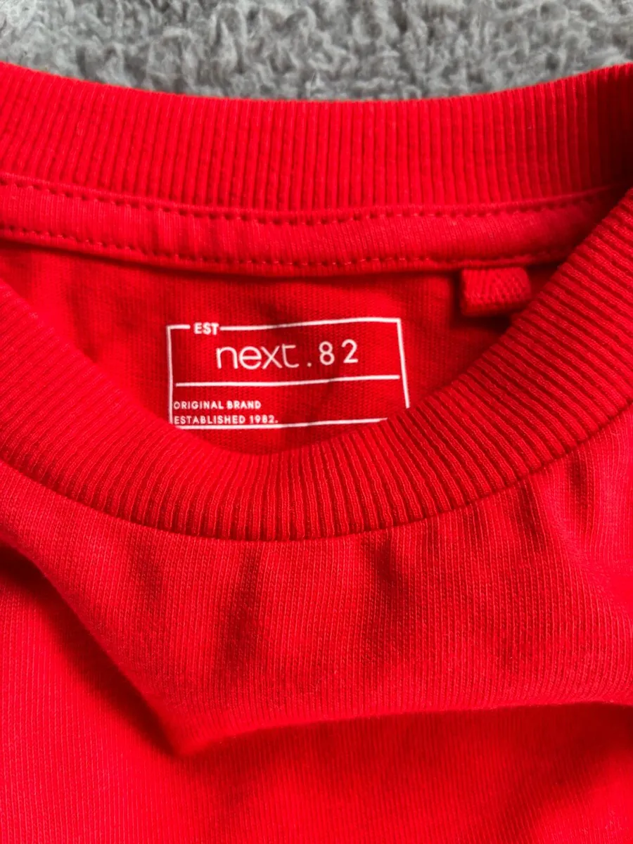 Boys red Next tshirt - Image 2