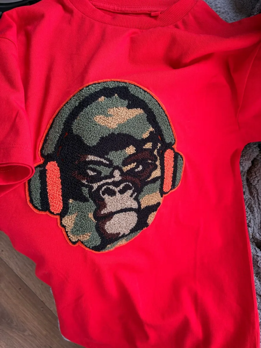 Boys red Next tshirt - Image 3
