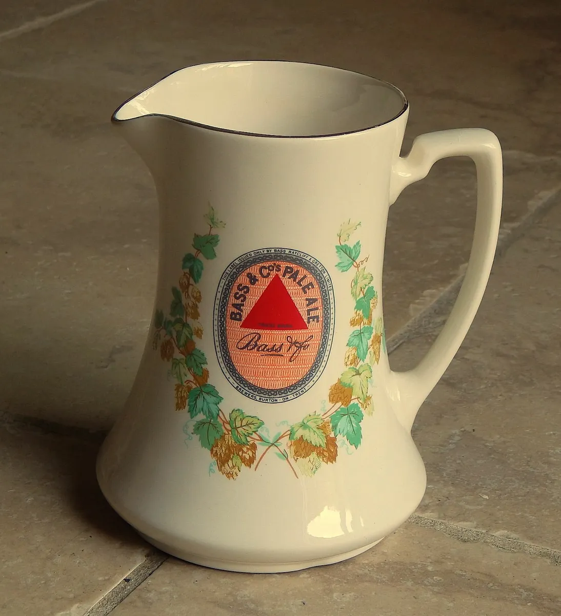Wade Bass Ale Reproduction Water Jug - Image 2