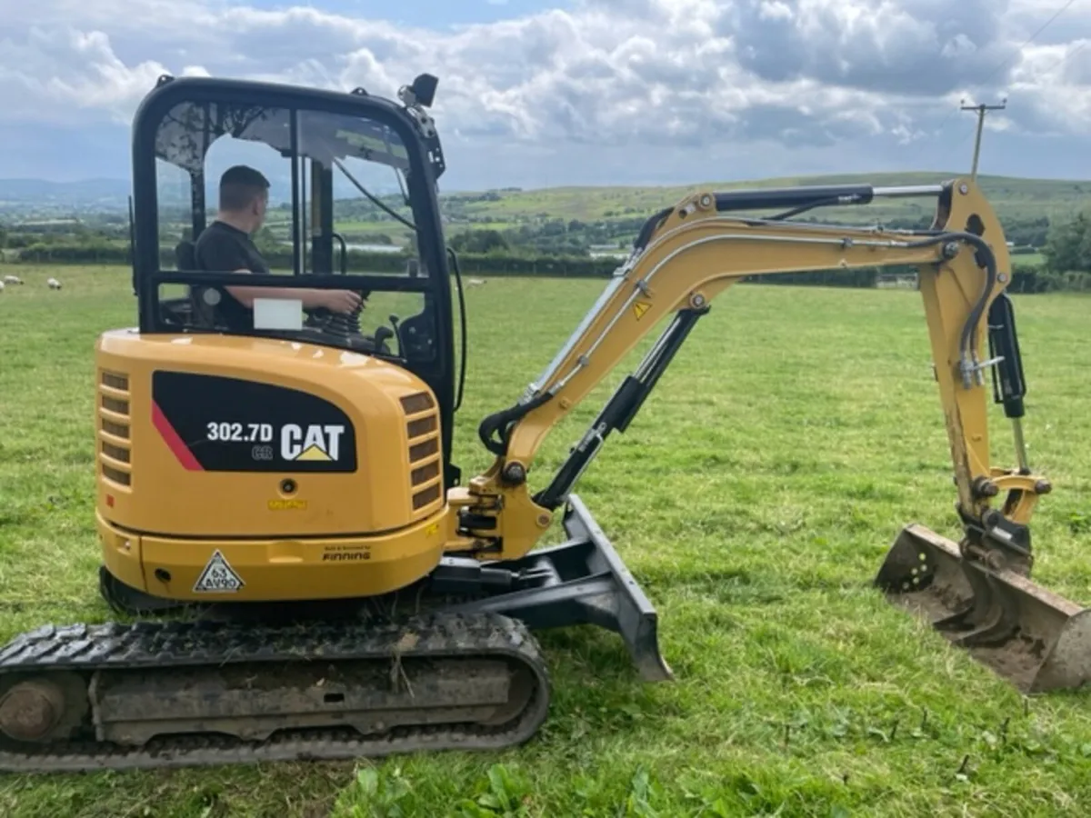 2019 CAT 302.7D Excavator - Image 1