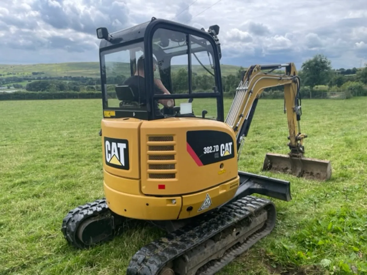 2019 CAT 302.7D Excavator - Image 2