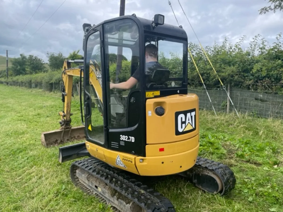 2019 CAT 302.7D Excavator - Image 3