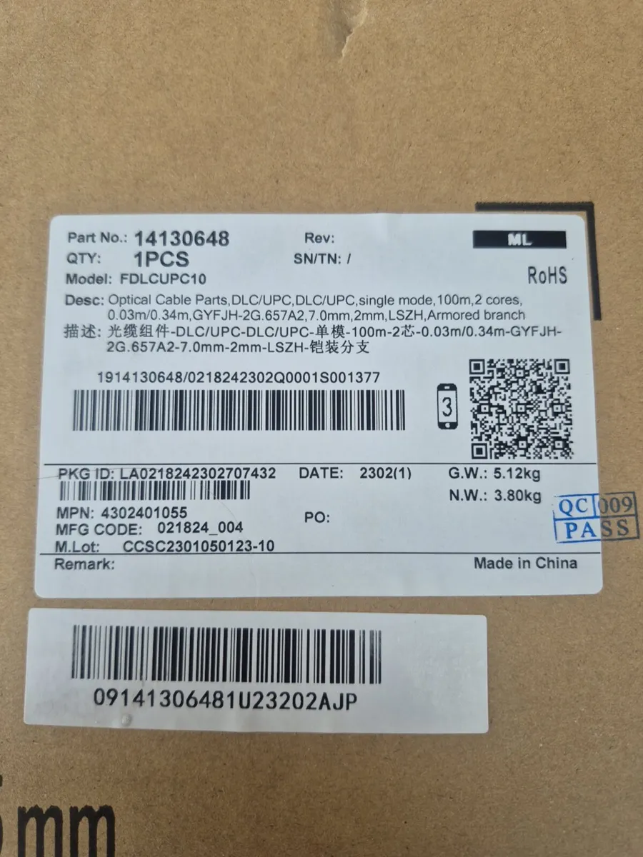 100m single mode outdoor fibre - Image 3