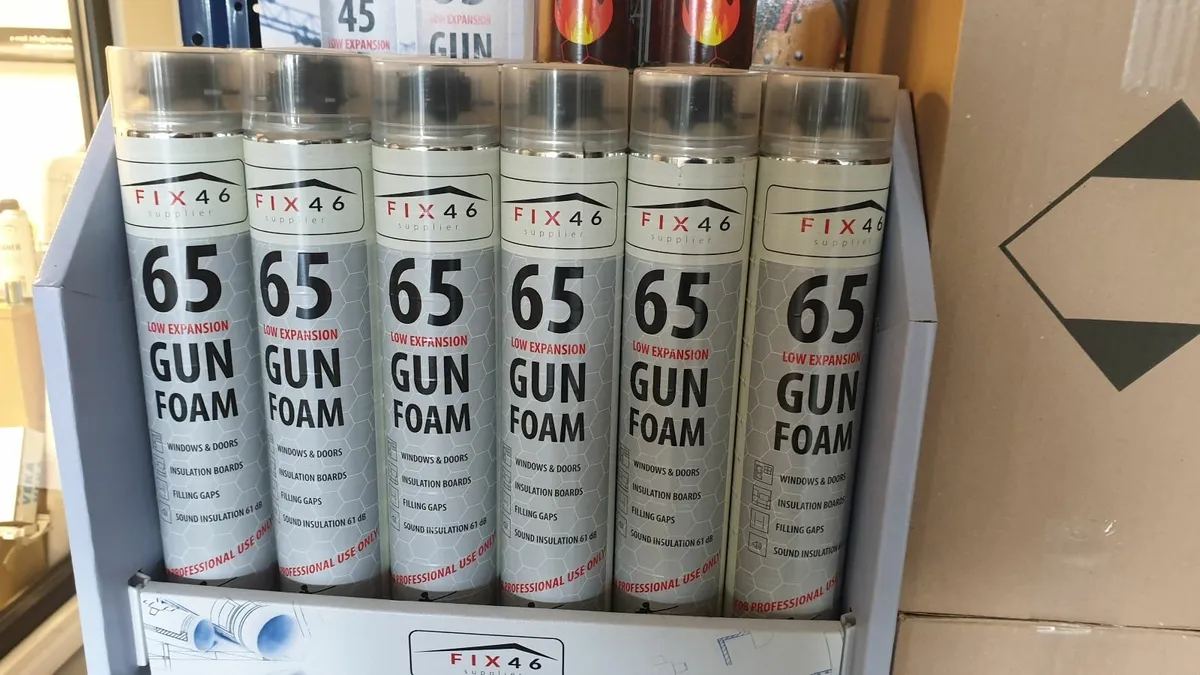 Expanding foam 4.55€+Vat/can 880ml - Image 2