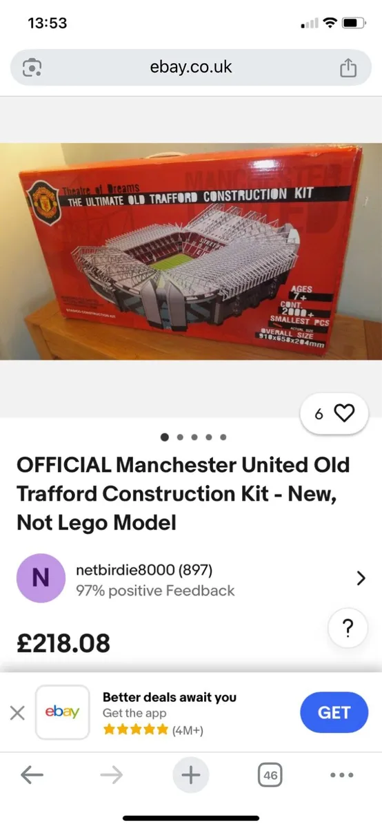 STADICO  Manchester United Construction Kit - Image 3