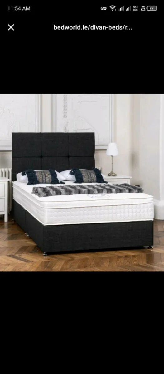 🛏️ Brand New Beds & Memory Foam Mattresses – All - Image 1