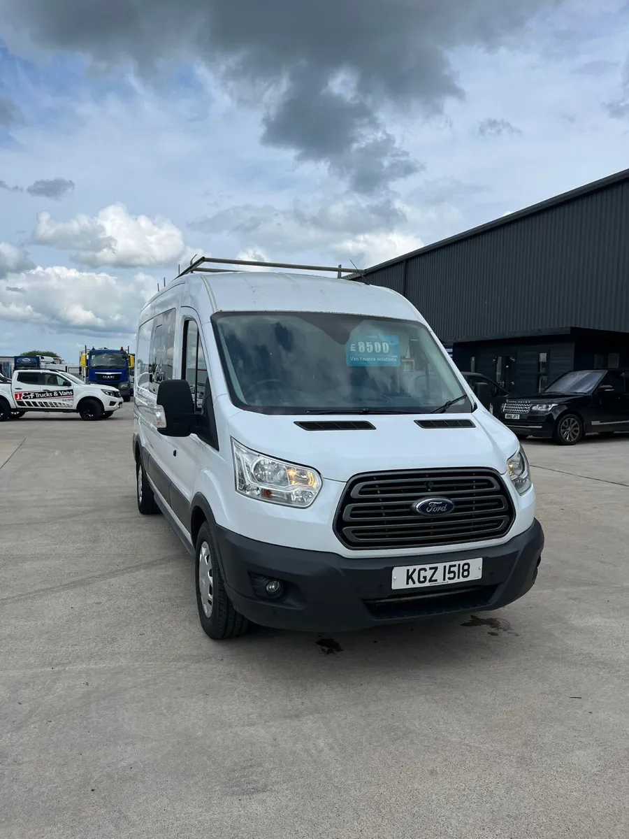 2018 Ford Transit 2.0 130bhp LWB Factory Crew Cab - Image 1