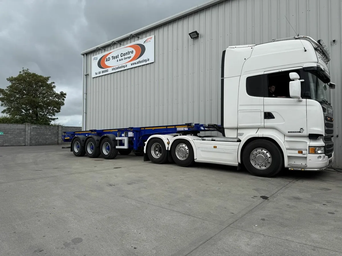 Sliding Bogie Skeletal Trailer - Image 1