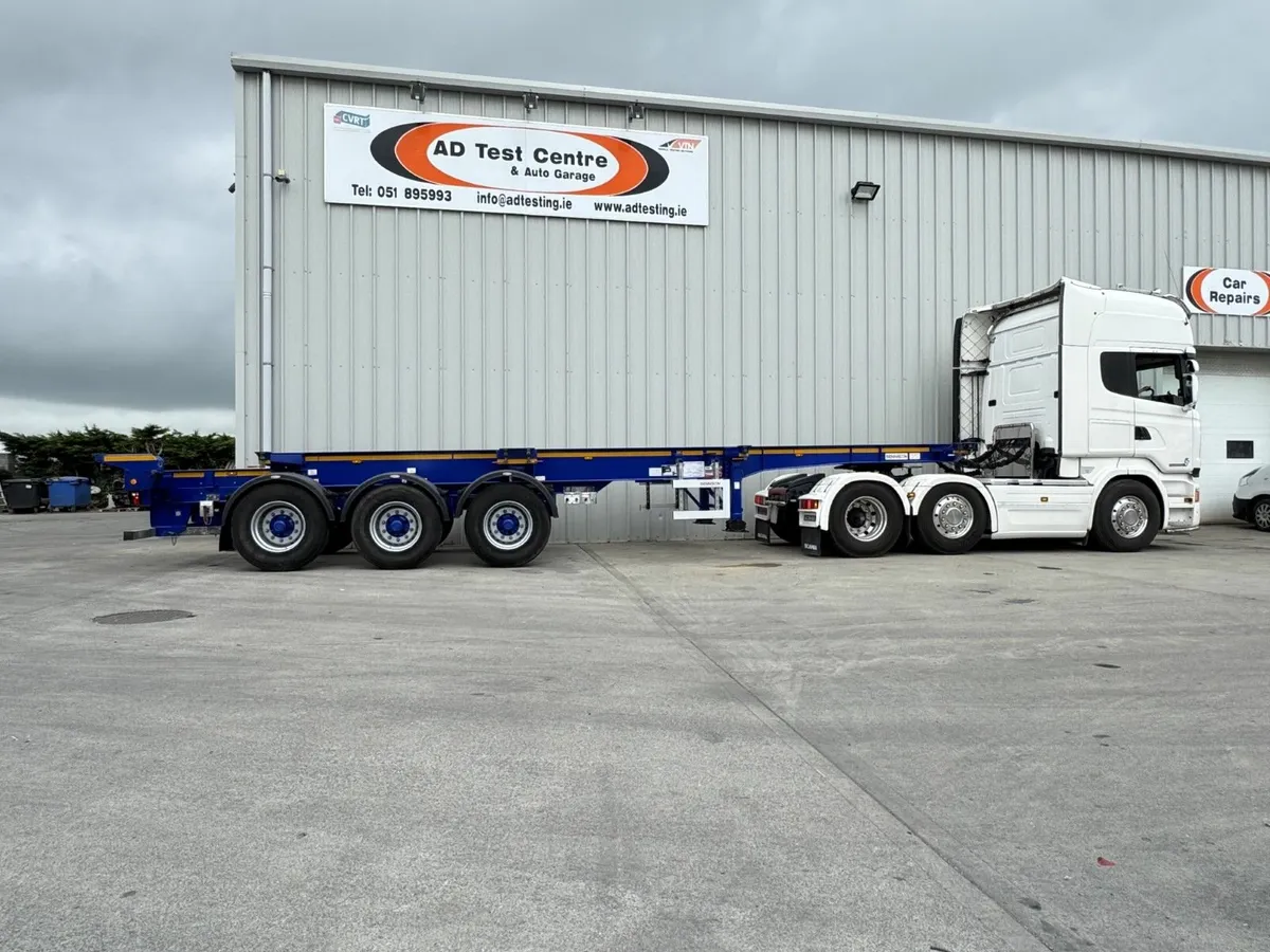 Sliding Bogie Skeletal Trailer - Image 4