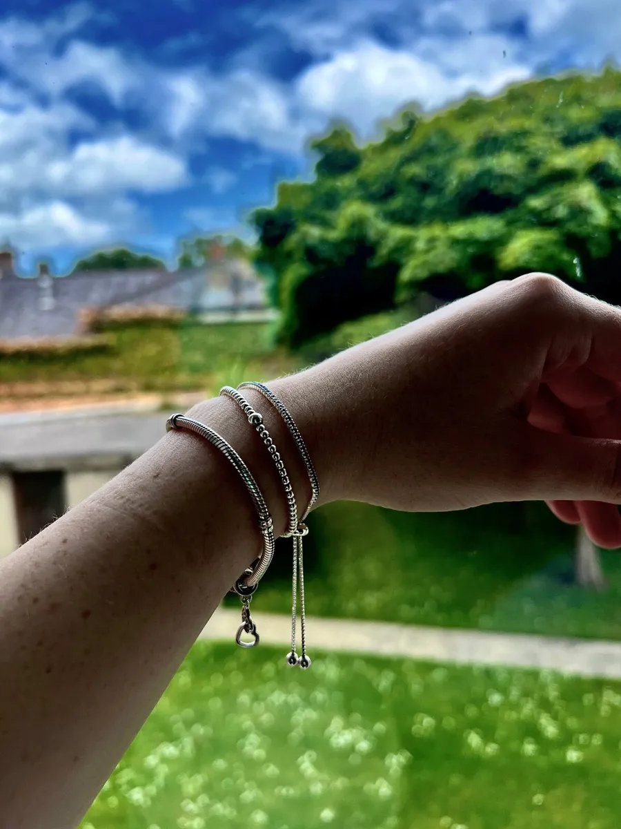 New adjustable 925 Italian Silver Bracelet - Image 1