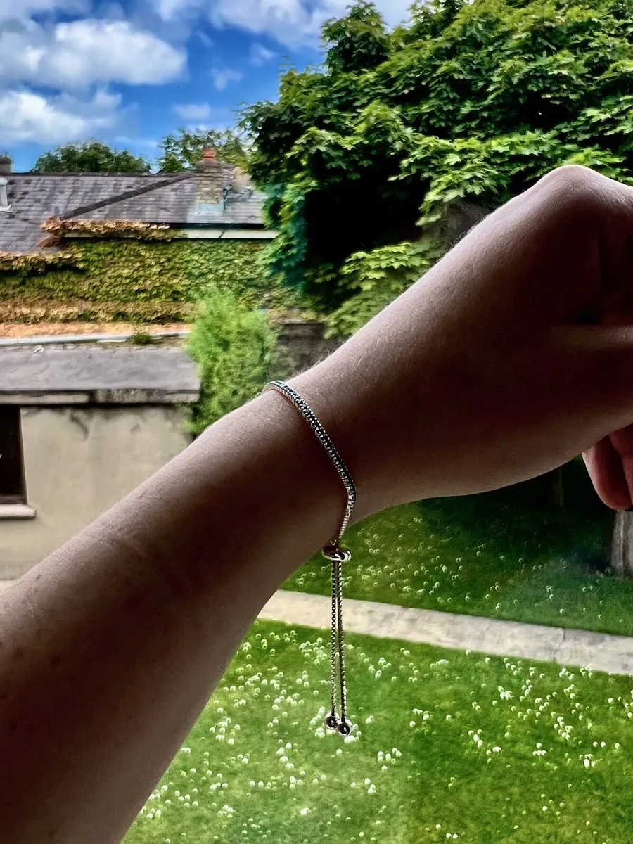 New adjustable 925 Italian Silver Bracelet - Image 2