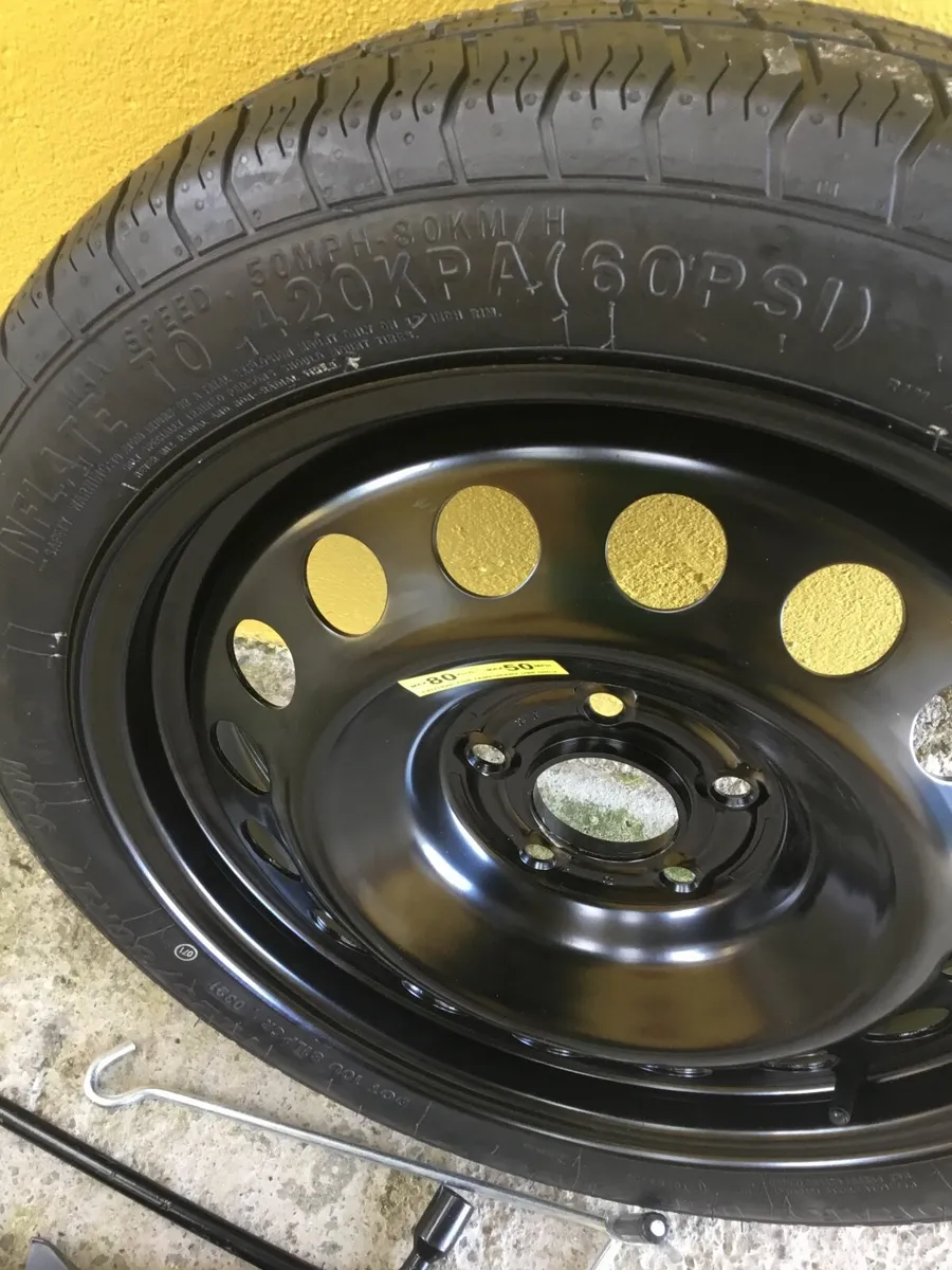 Dacia Duster Spacesaver  Wheel 17” - New - Image 2