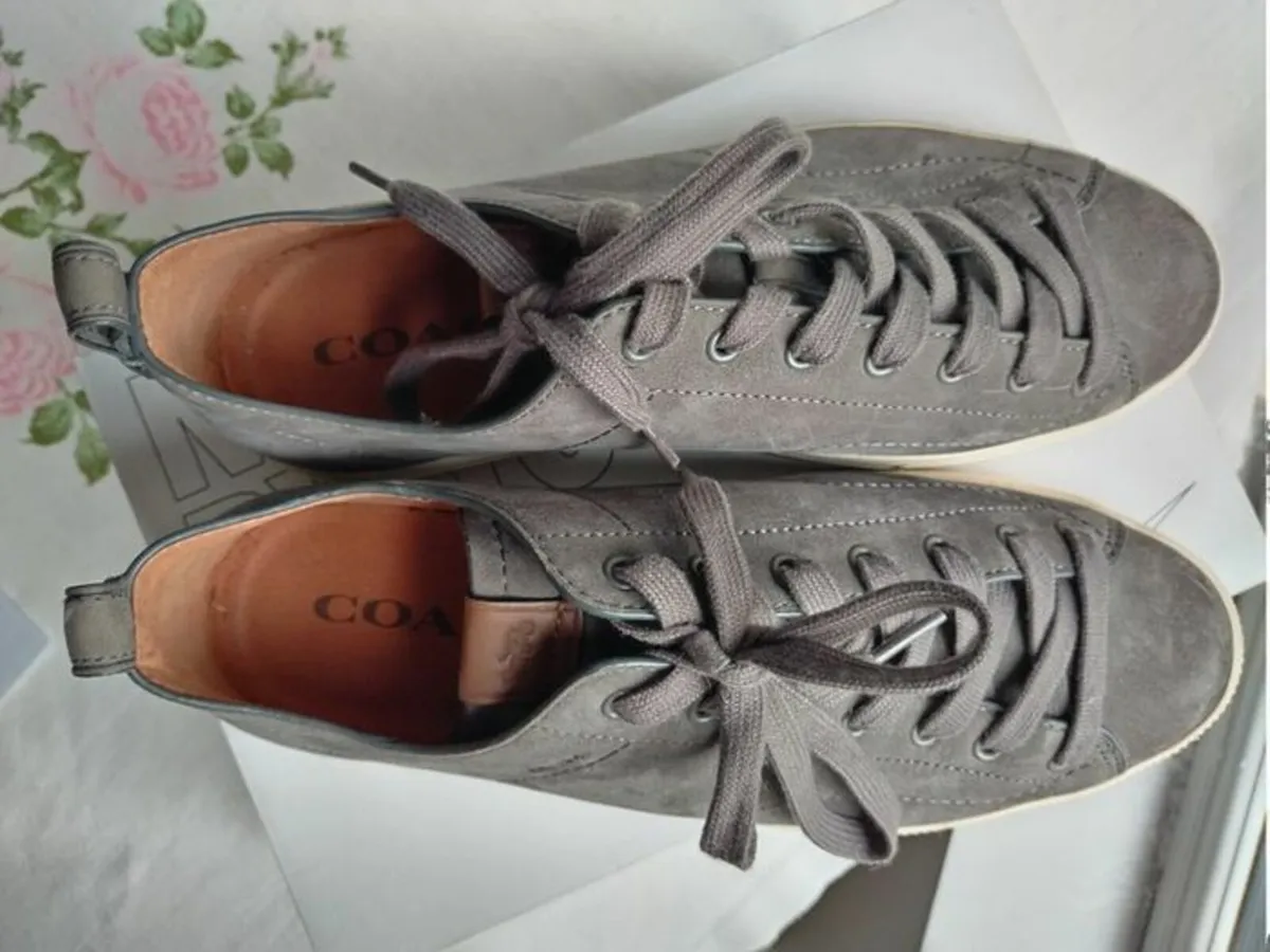 Almost new men Coach shoes - Image 3