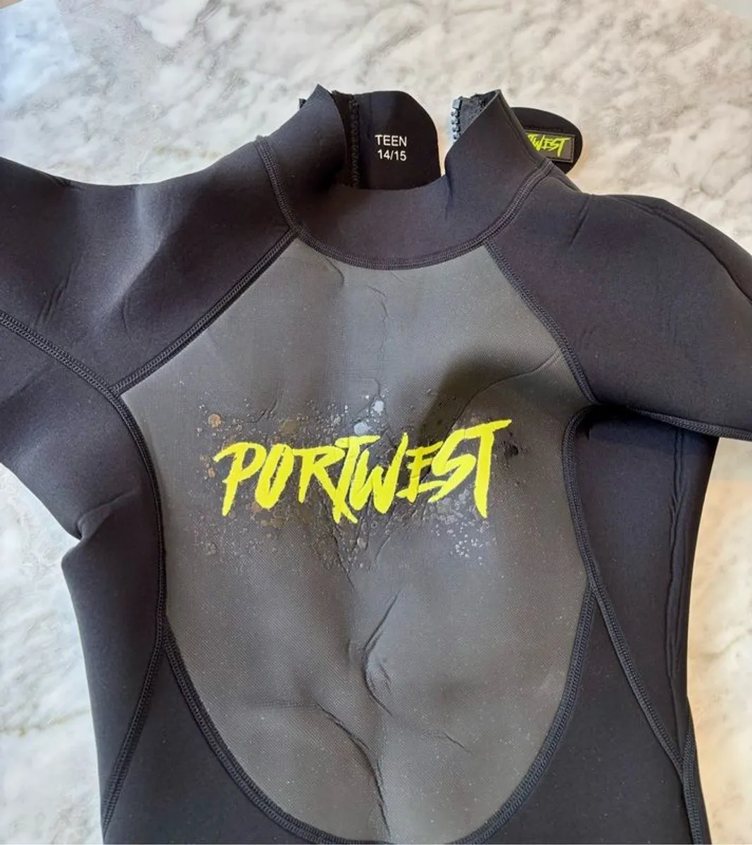 Wetsuit: Portwest Teen 14/15. Full Leg. Never Worn. - Image 3