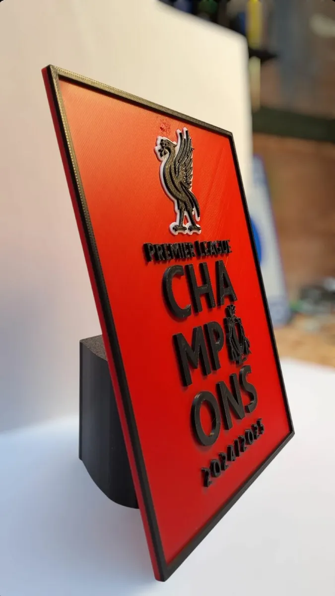 Liverpool FC Premier League Plaque - Image 2