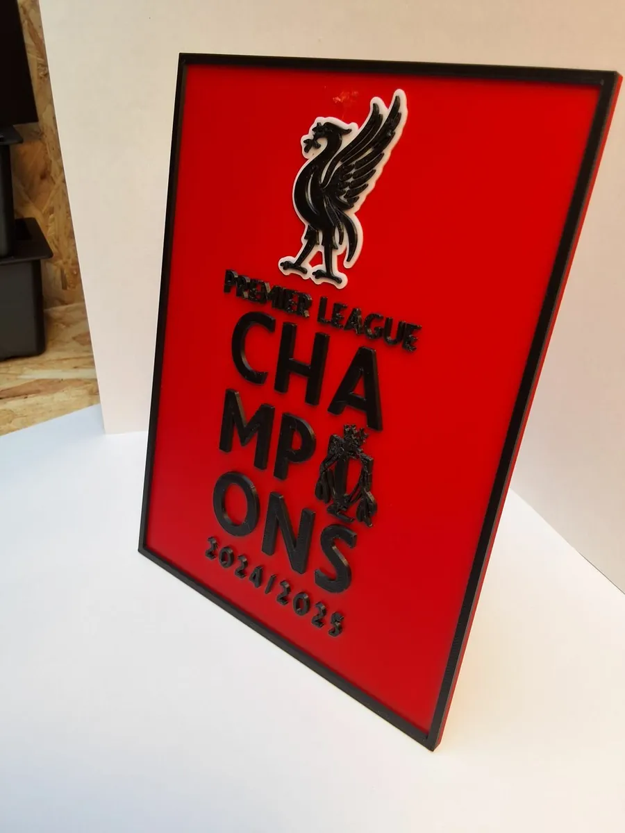 Liverpool FC Premier League Plaque - Image 3