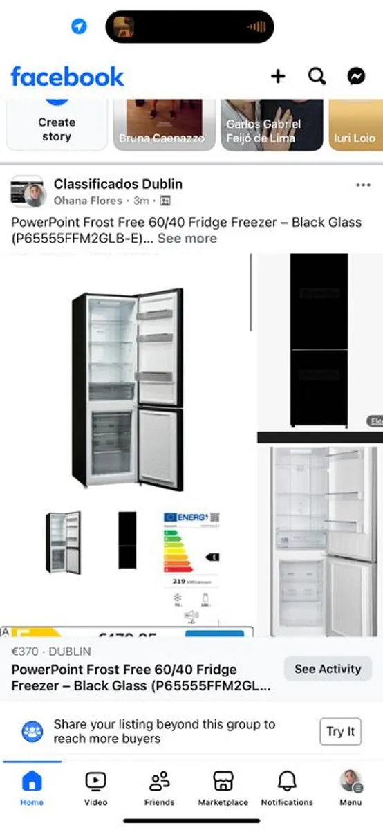 PowerPoint Frost Free 60/40 Fridge Freezer - Image 1