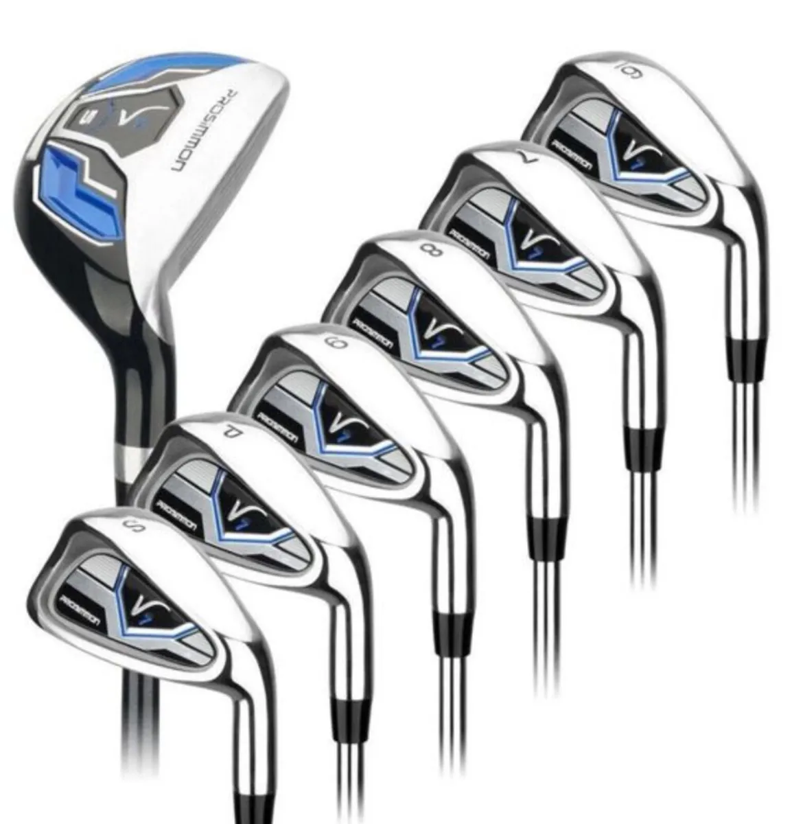 NEW Men’s Golf Clubs Prosimmon Irons & Hybrid - Image 1
