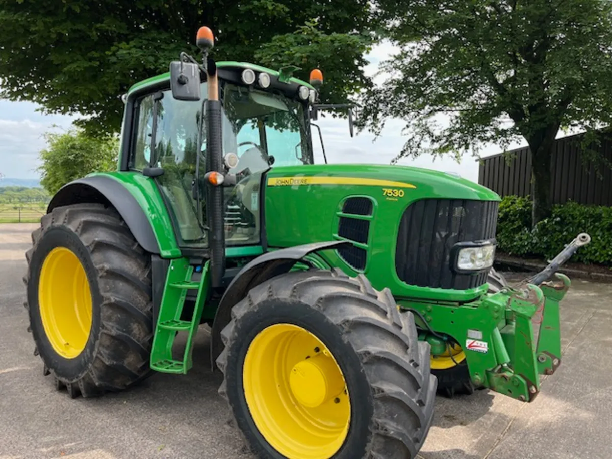 2010 John Deere 7530  A/Powr c/w F/links & PTO - Image 4