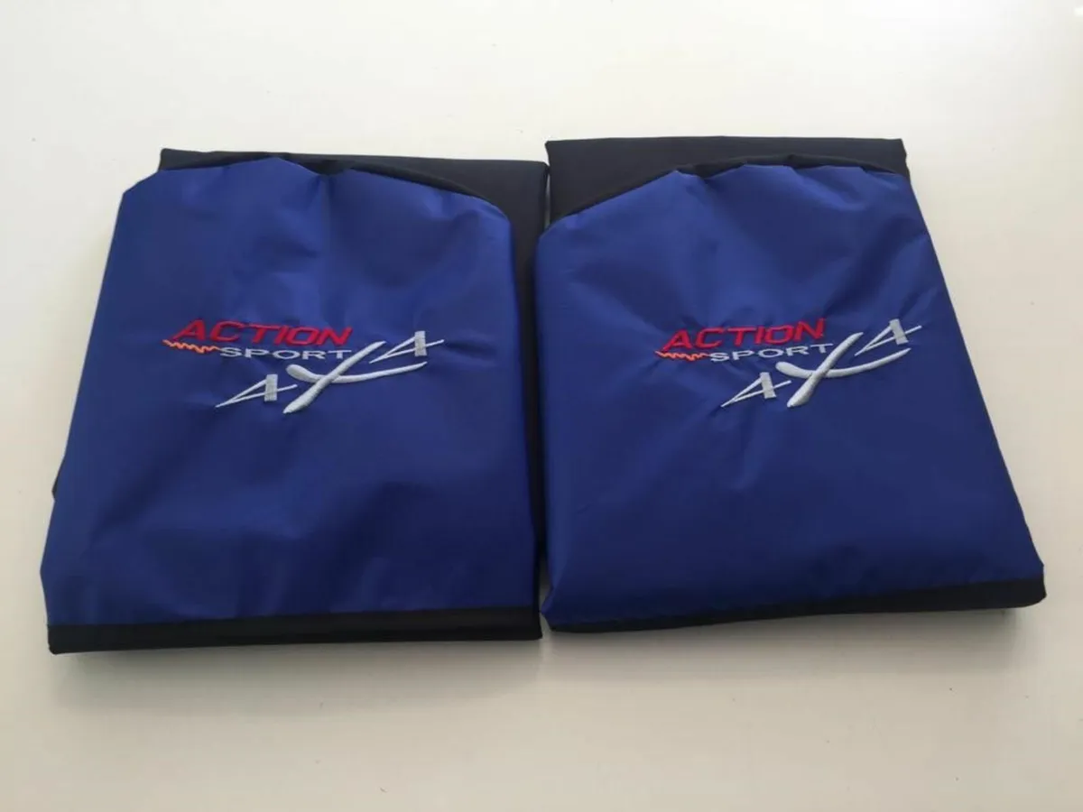 ACTION SPORT 4×4 HEAVY DUTY SEAT COVERS ROYAL BLUE - Image 1