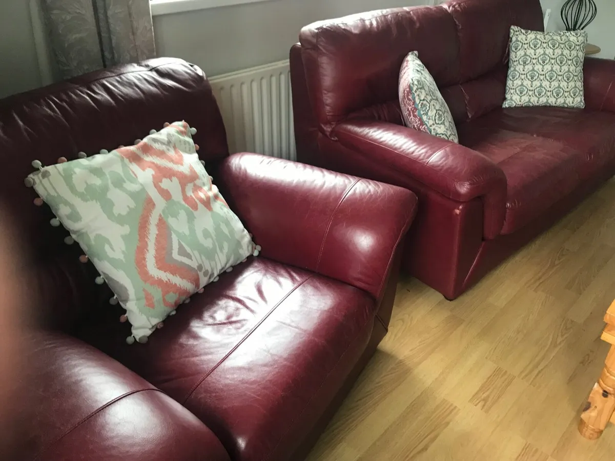 Leather Couch - Image 3