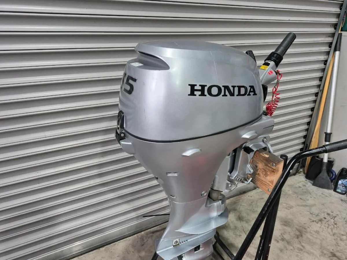 2020 Honda 15hp short shaft boat outboard motor 4 - Image 2