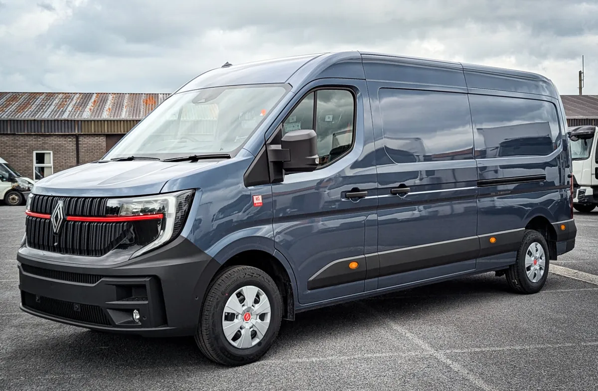 All New Renault Master L3H2 Blue Grey In Stock - Image 1