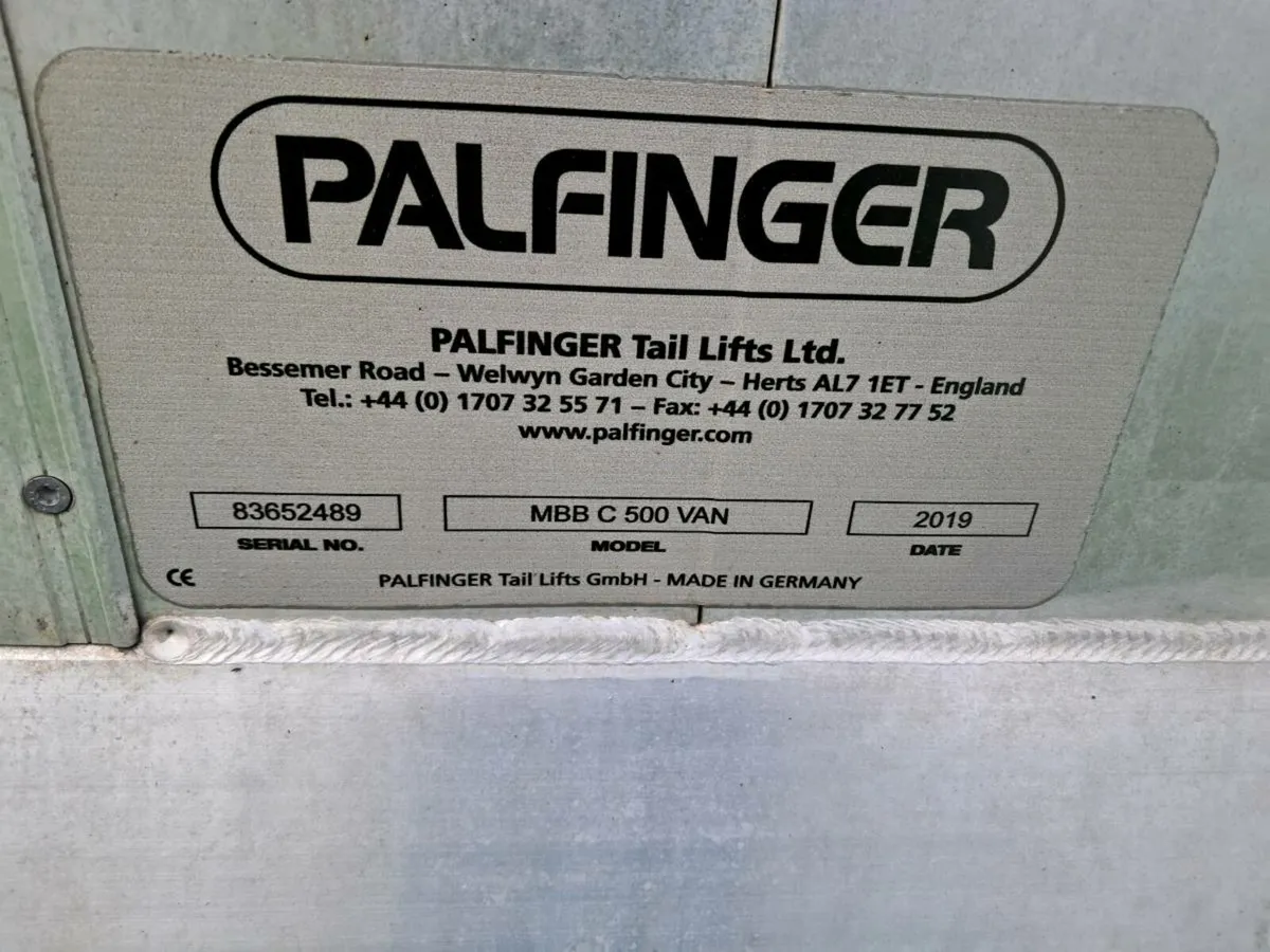 Citroen/fiat/Peugeot tail lift - Image 2