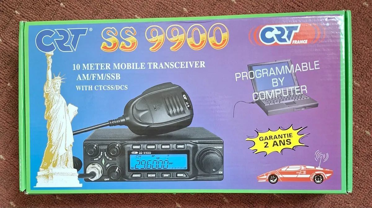 CRT SS 9900 Amateur Radio + MFJ-949E Manual ATU - Image 1