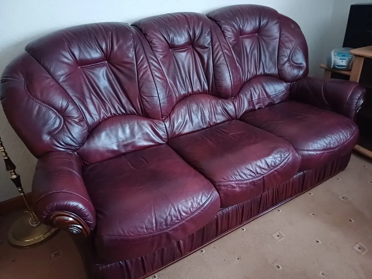 Leather suite - Image 1