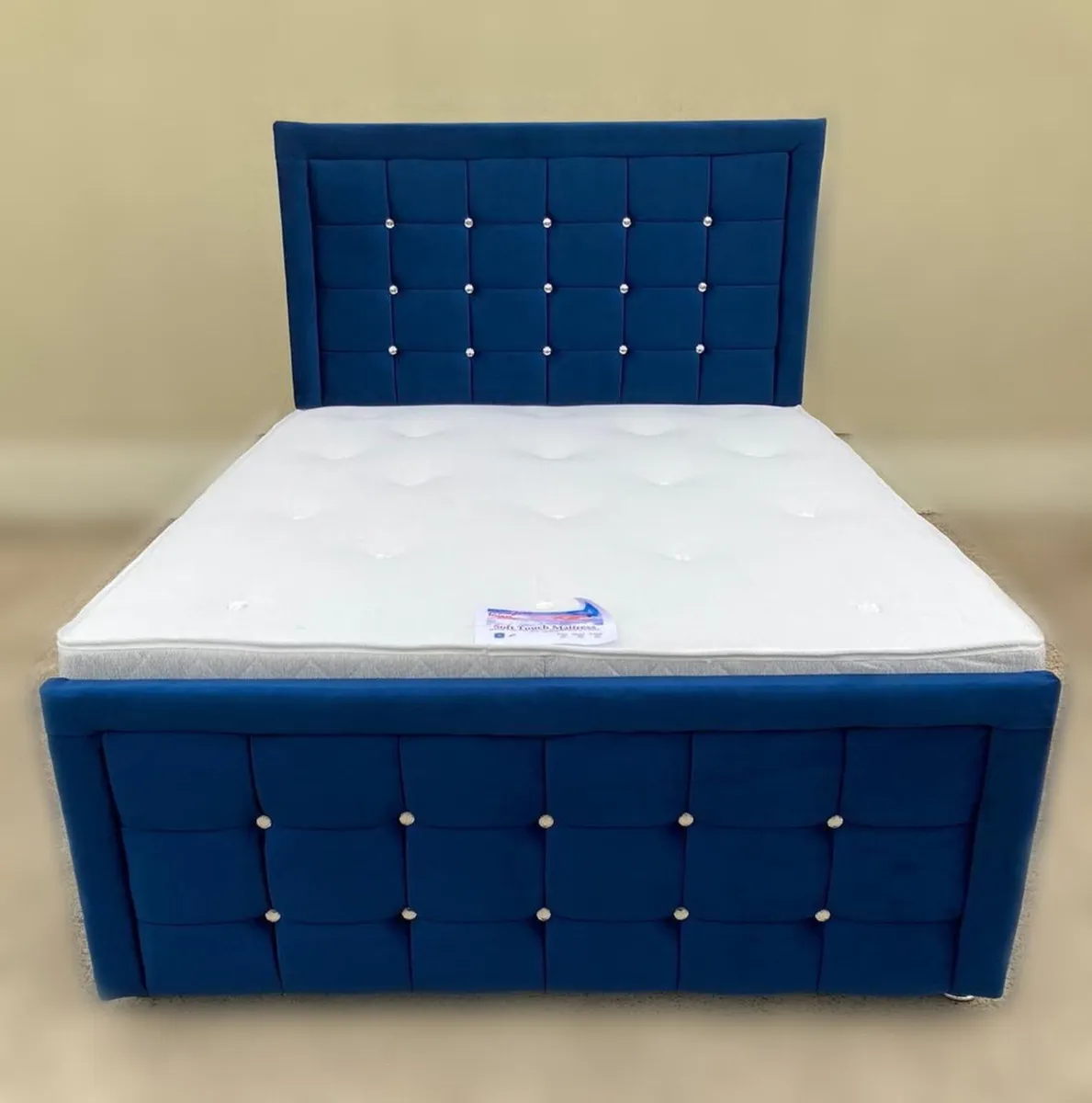 Bumper sandy divan beds and mattress - Image 4