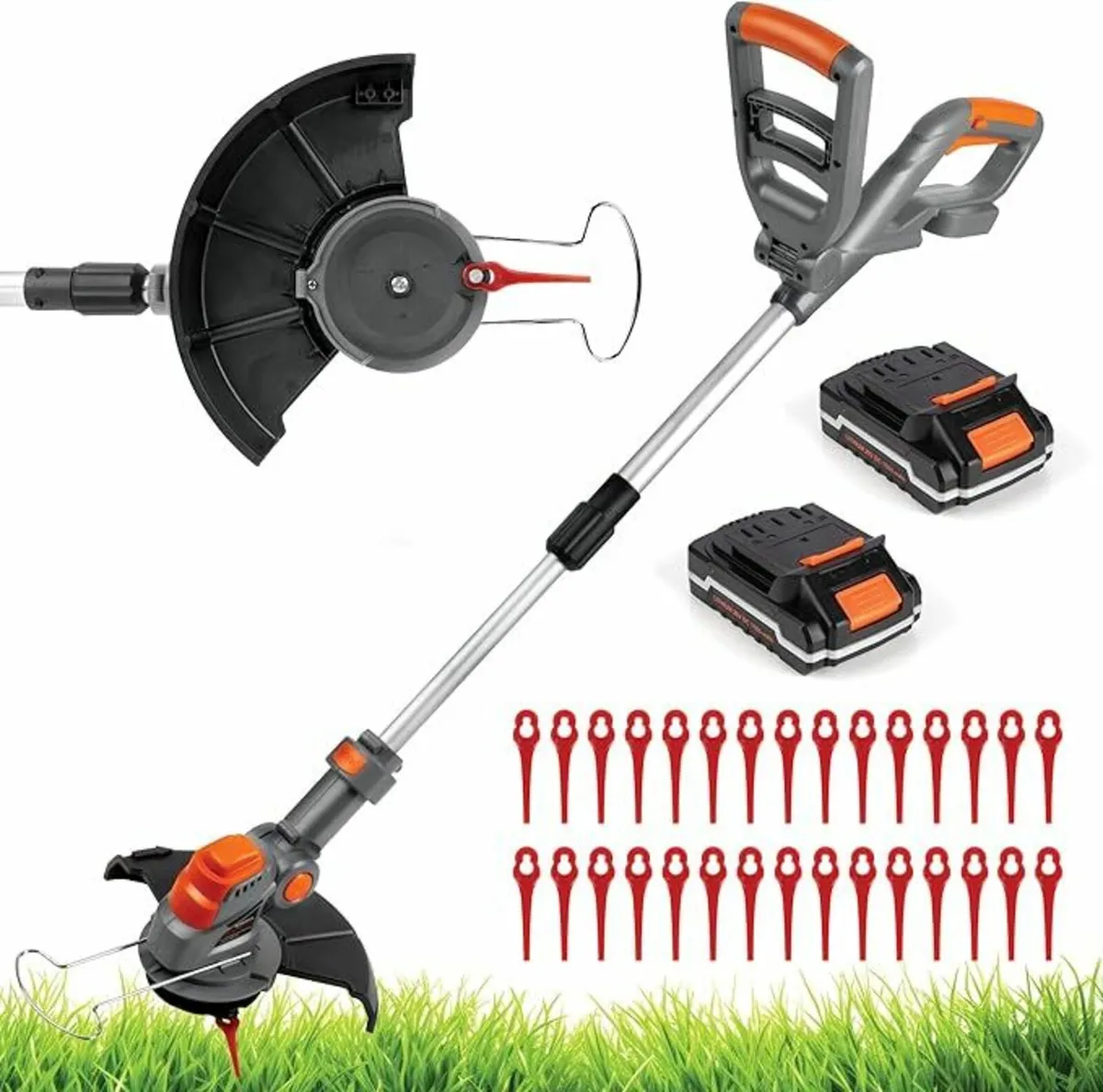 Cordless Strimmer 20V 1HR Fast Charge Battery - Image 1