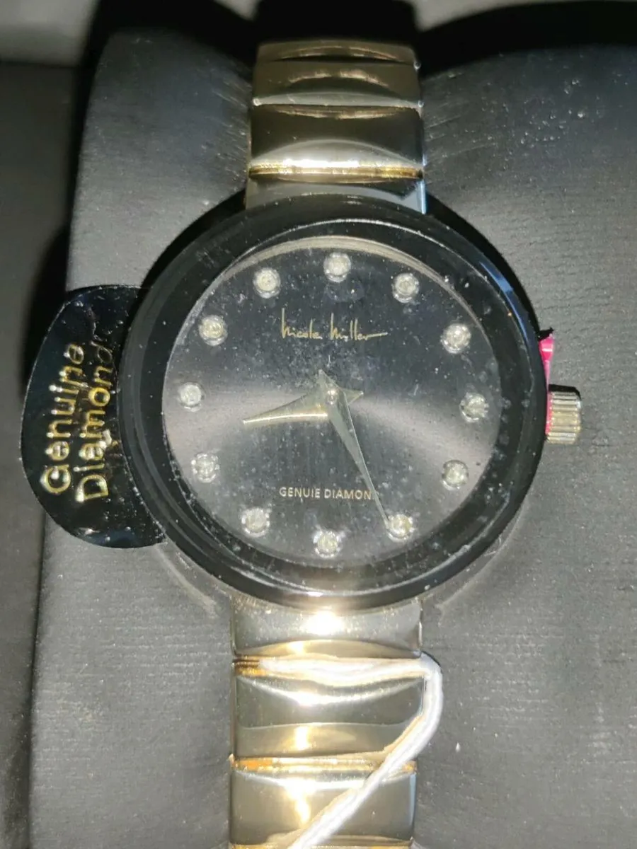 DIAMOND NICE MILLER, Elastic Unisex Large Watch ! - Image 1