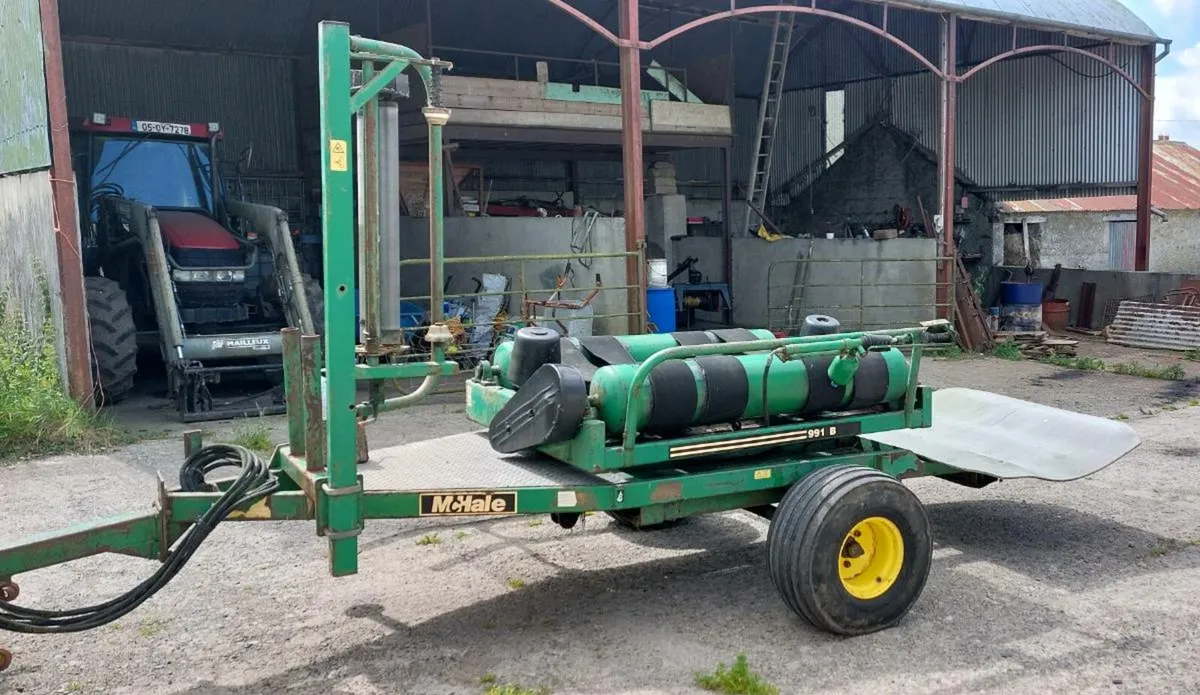McHale 991B Round Bale Wrapper - Image 1