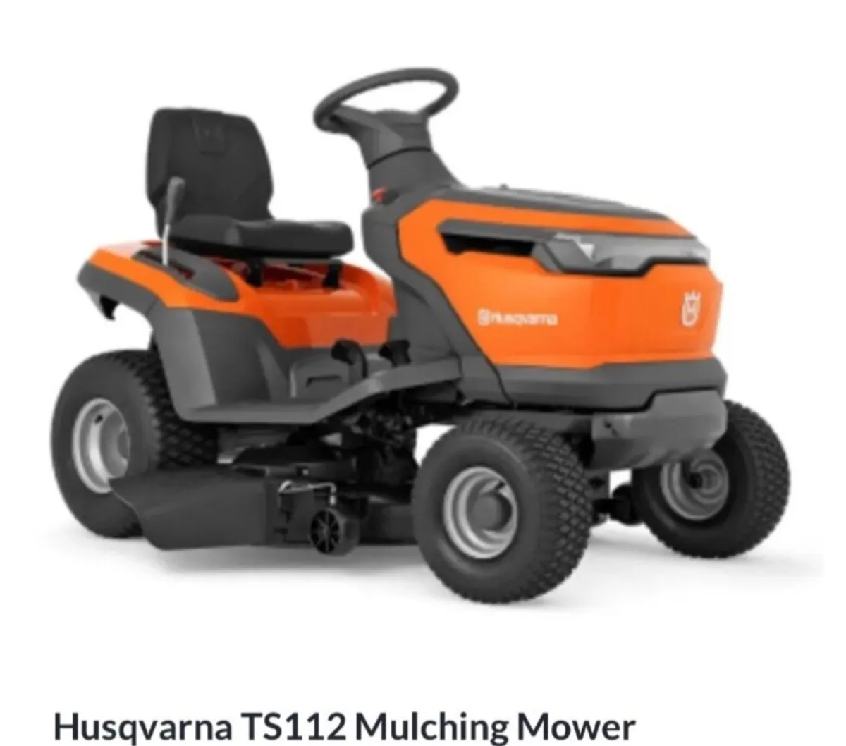 Mulching tractor ride on mower