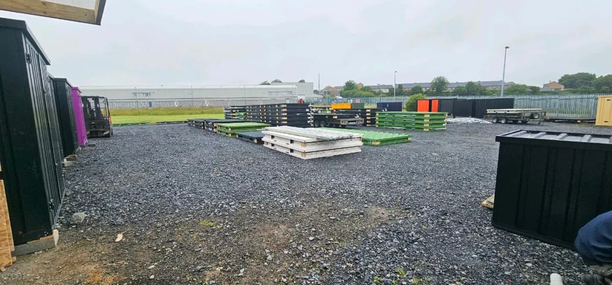 Practical storage,  steel shed, flatpack container - Image 3