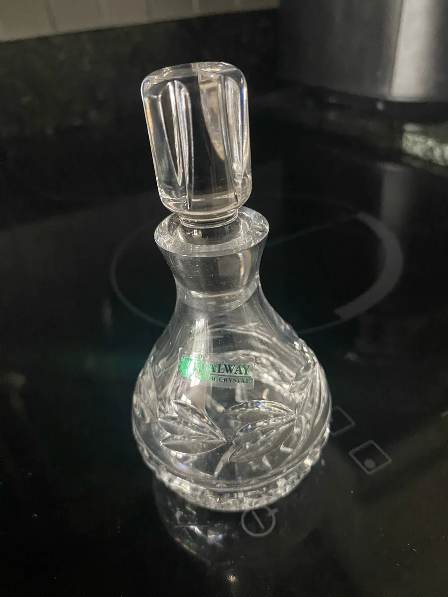 Galway Crystal Perfume Bottle - Image 1