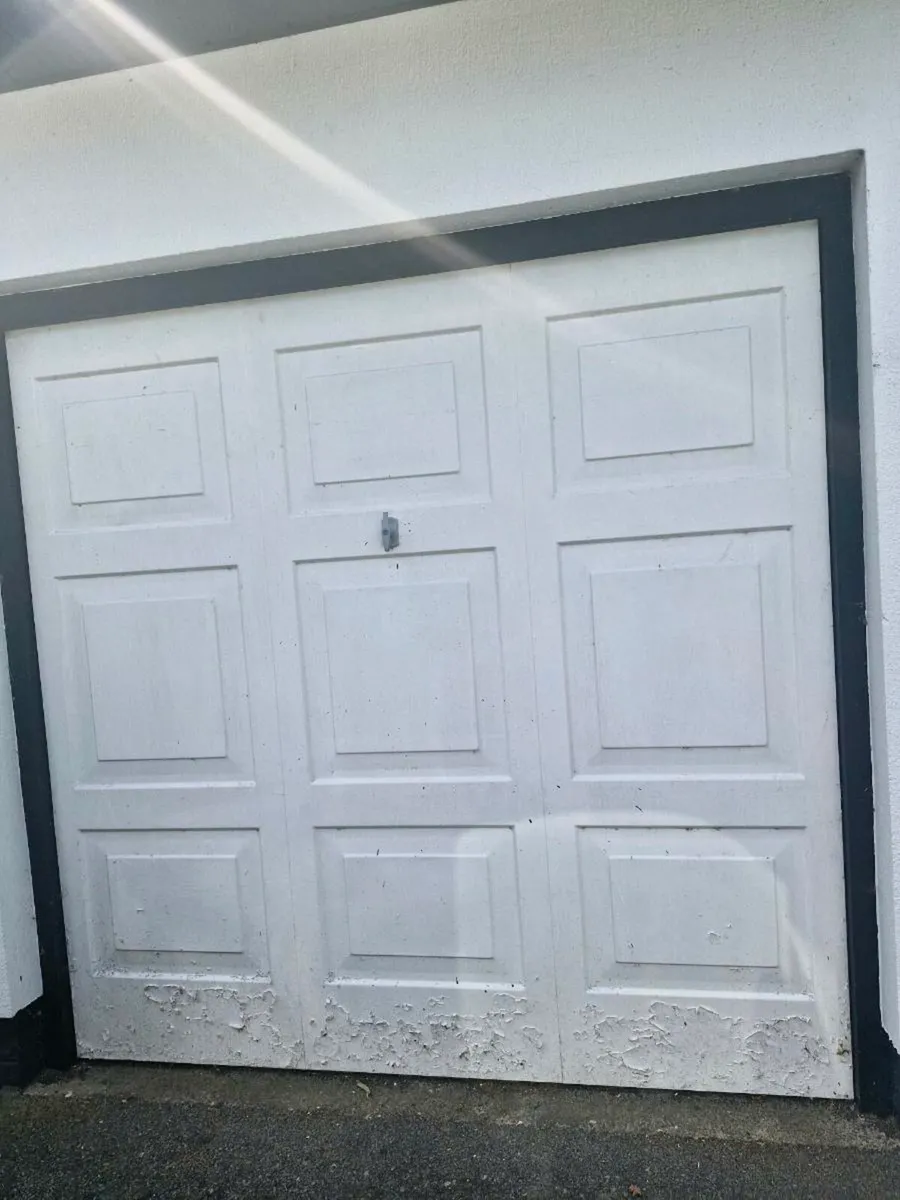2 x Electric Garage Doors & 1 x Std Garage Door - Image 2