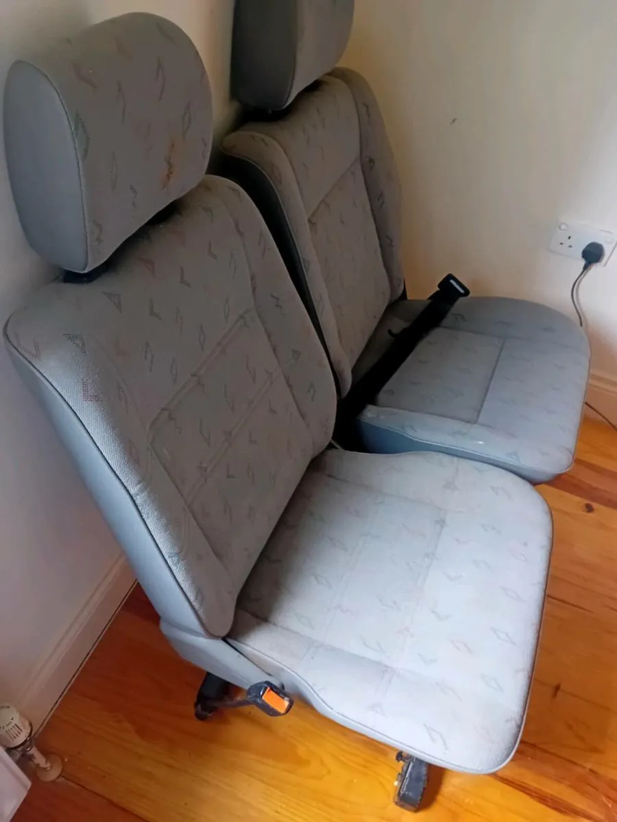 Vw transporter rear seats x2 - Image 1