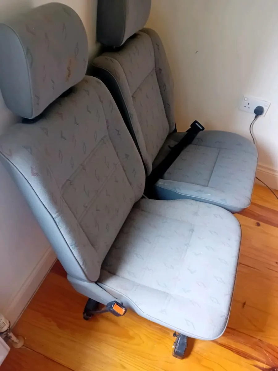 Vw transporter rear seats x2 - Image 2