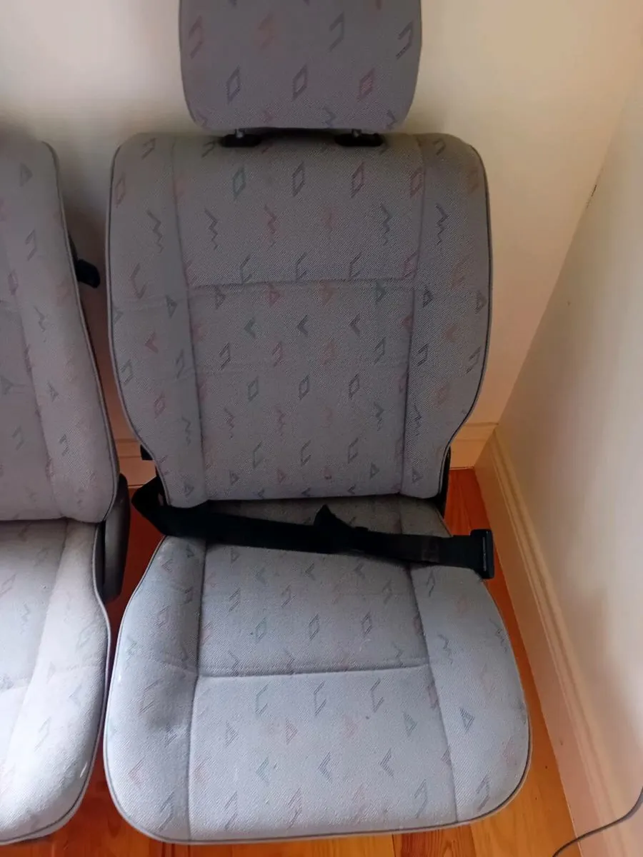 Vw transporter rear seats x2 - Image 4