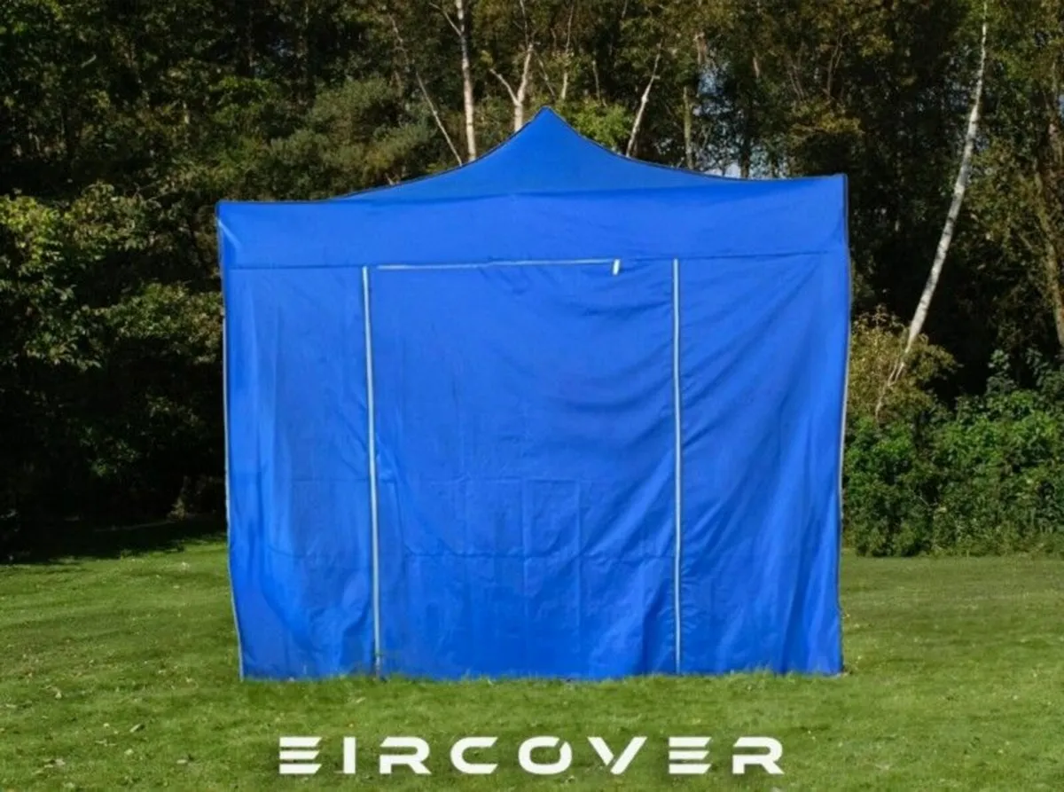 Gazebo Marquee 3m x 4.5m (10' x 15')Alu frame Blue - Image 3