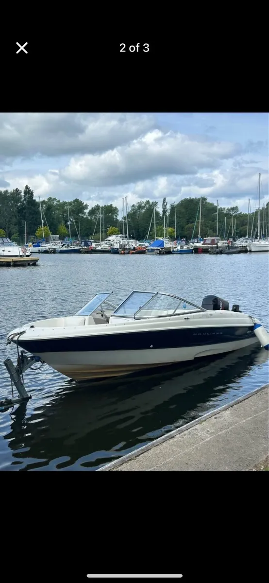 Bayliner 180 with trailer and engine 125hp - Image 1