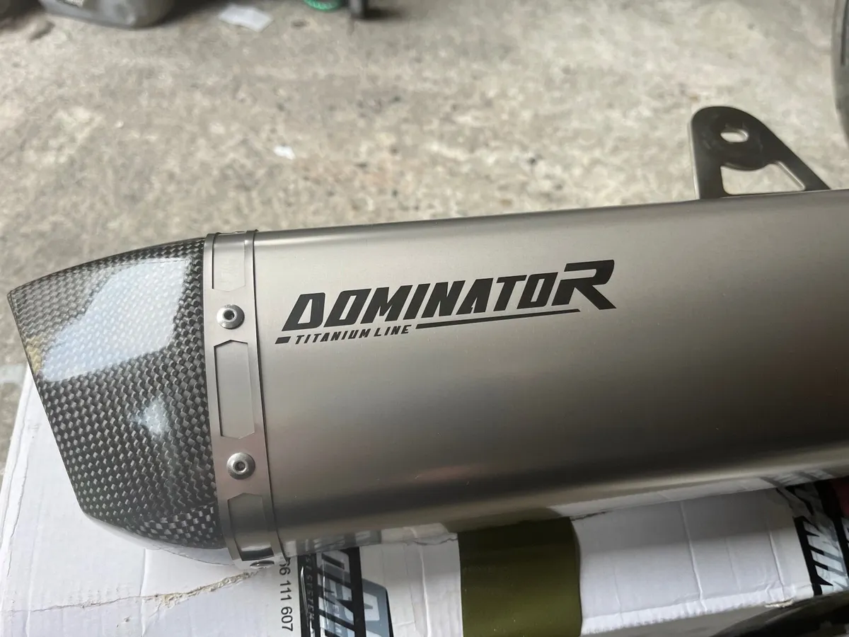 Dominator HP6 titanium exhaust R1250R and RS - Image 1